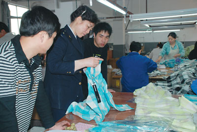 鄞州檢驗(yàn)檢疫局強(qiáng)化品質(zhì)細(xì)節(jié)監(jiān)管